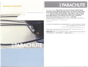 Parachute 107: Électrosons_Electrosounds