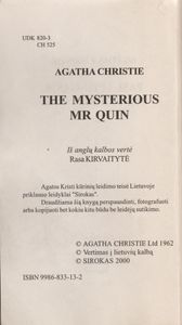 Paslaptingasis Misteris Kvinas