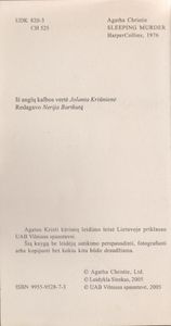 Mieganti Žmogžudystė