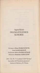Dilema Polensos Kurorte