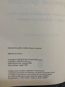 Mercati Finanziari: Scelta E Gestione Di Operazioni Speculative. I Metodi E I Sistemi Della Moderna Analisi Tecnica A Supporto Delle Decisioni Operative