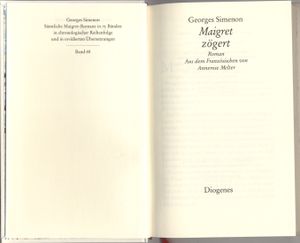 Maigret zögert