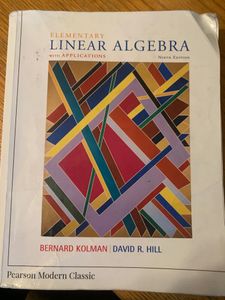 Elementary Linear Algebra with Applications Ninth Edition