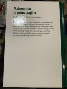 Matematica In Prima Pagina. La Statistica E I Mezzi Di Comunicazione