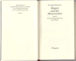 Maigret und der Messerstecher