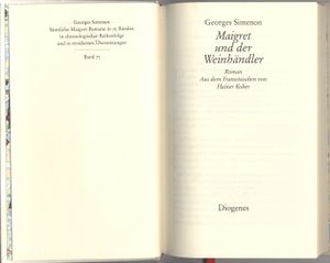 Maigret und der Weinhändler