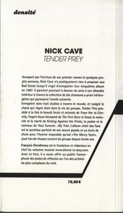 Nick Cave and the Bad Seeds: Tender Prey