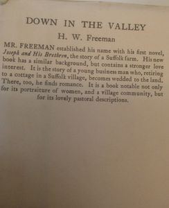 Down in the Valley