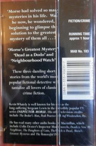 Morse's Greatest Mystery and Other Stories