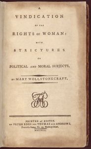 A Vindication of the Rights of Woman: with Strictures on Political and Moral Subjects