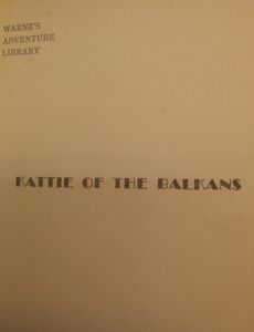 Kattie of the Balkans