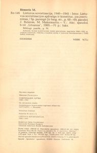 Lietuvos Sovietizacija 1940-1941