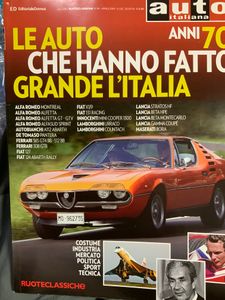 Le Auto Che Hanno Fatto Grande L'Italia - Anni 70 - N. 3
