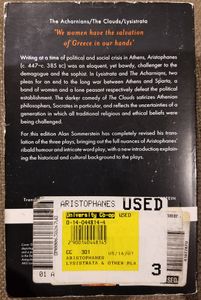 Lysistrata and Other Plays