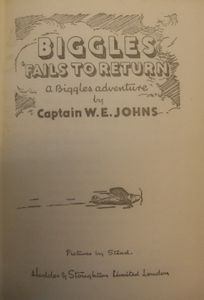 Biggles Fails to Return