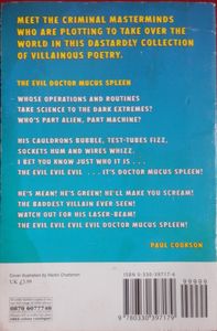 The Evil Doctor Mucus Spleen and Other Superbad Villains
