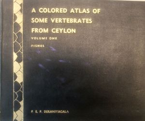 A Colored Atlas Of Some Vertebrates From Ceylon: Volume One - Fishes