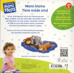 Wenn kleine Tiere Müde Sind - Erste Reime Für Die Gute Nacht