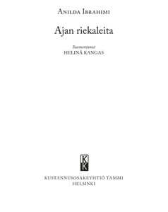 Ajan riekaleita