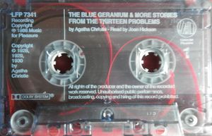 The Blue Geranium & More Stories From The Thirteen Problems