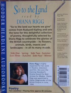 So to the Land: An Anthology of Countryside Poetry