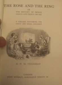 The Rose and the Ring or the History of the Prince Giglio and Prince Bulbo