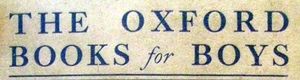 Oxford Books for Boys