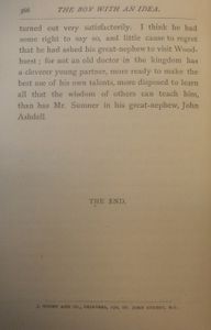 The Boy With An Idea