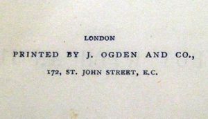 J. Ogden and Co.
