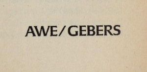Awe/Gebers