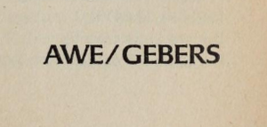 Awe/Gebers