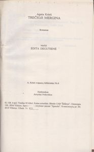 Trečioji Mergina