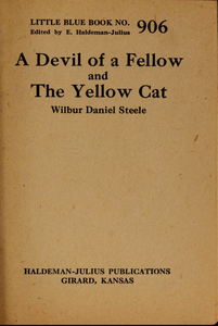 A Devil of a Fellow and The Yellow Cat