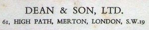 Dean & Son, Ltd.