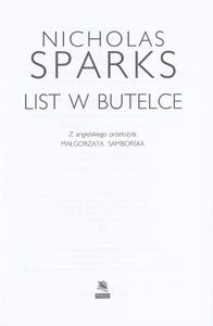 List w Butelce