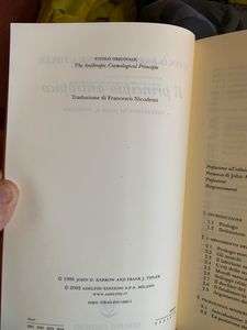 Il Principo Antropico