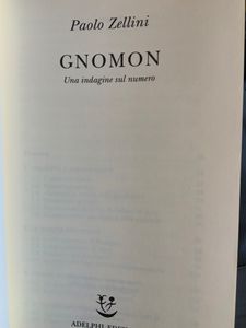 Gnomon. Una Indagine Sul Numero