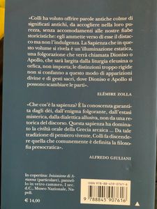 La Sapienza Greca. Vol. I. Dioniso - Apollo - Eleusi - Orfeo - Museo - Iperborei - Enigma
