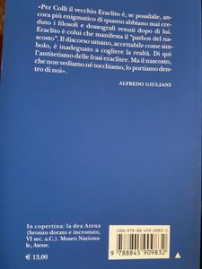 La Sapienza Greca. Vol. III. Eraclito.