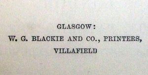 W. G. Blackie and Co.