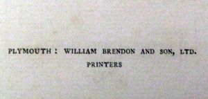 William Brendon & Son Ltd.