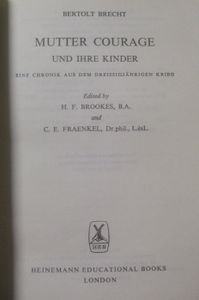 Mutter Courage und ihre Kinder: Eine Chronik aus dem Dreissigjährigen Krieg