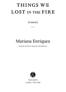 Things We Lost in the Fire: Stories