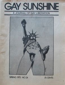 Gay Sunshine No. 24 Spring 1975