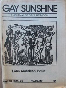 Gay Sunshine No. 26/27 Winter 1975-76 (Latin American Issue)