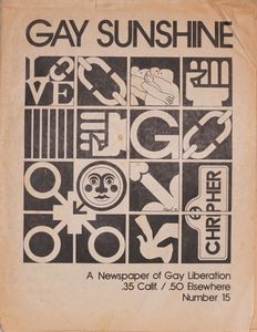 Gay Sunshine No. 15