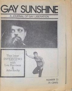 Gay Sunshine No. 23