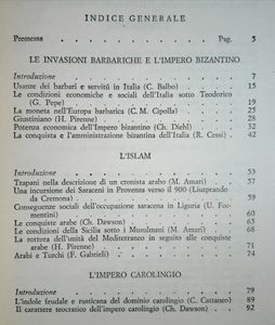 Stato e Società Nei Secoli 1: L'Età Medioevale
