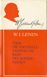 Über die materielltechnische Basis des Kommunismus
