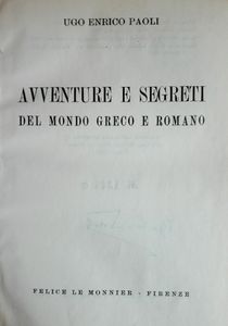 Avventure e Segreti del Mondo Greco e Romano